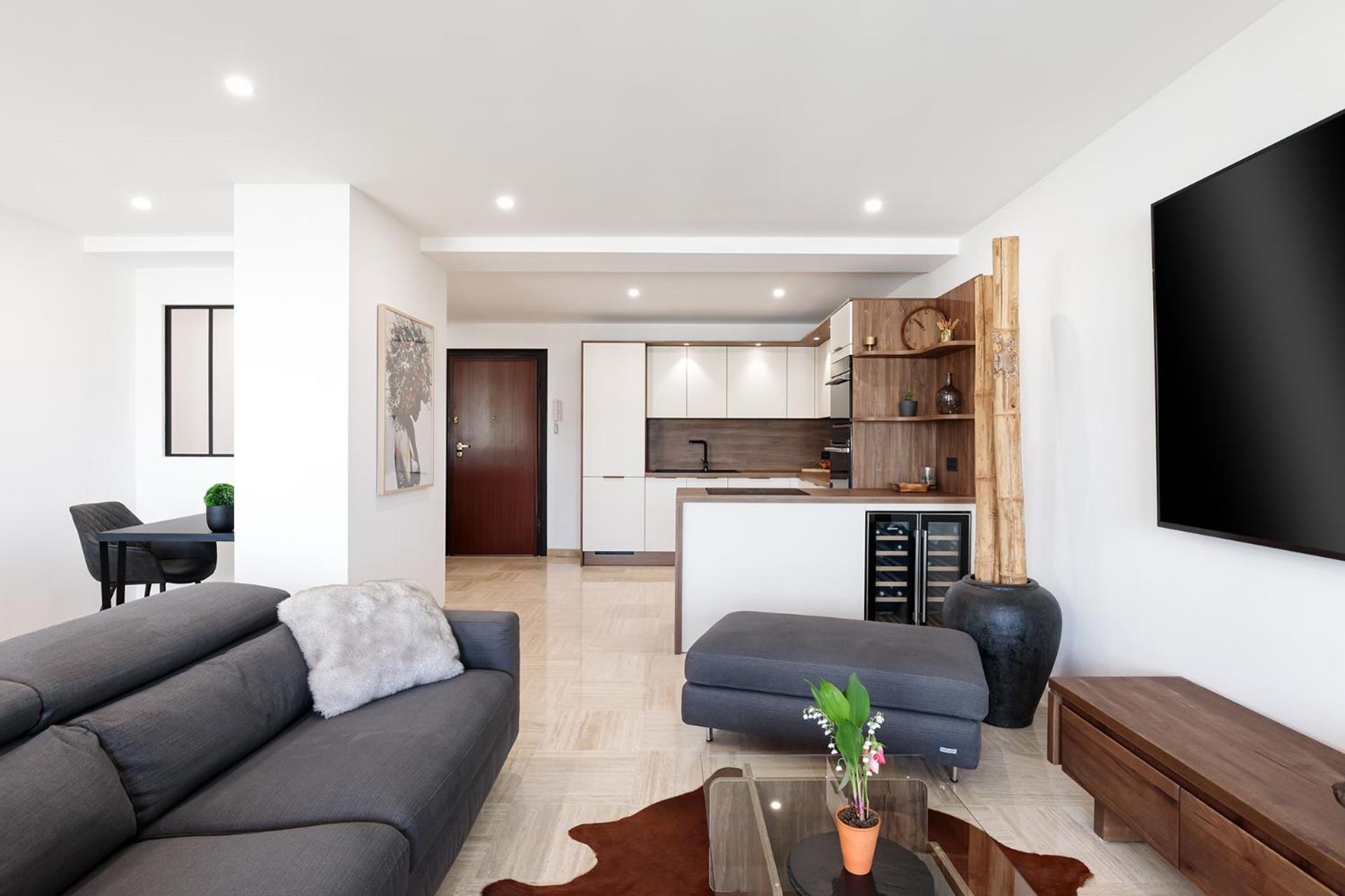 Spacieux Appartement De 114 M2 A 5 Min Des Plages - Proximite Tous Commerces Et Transports 昂蒂布 外观 照片
