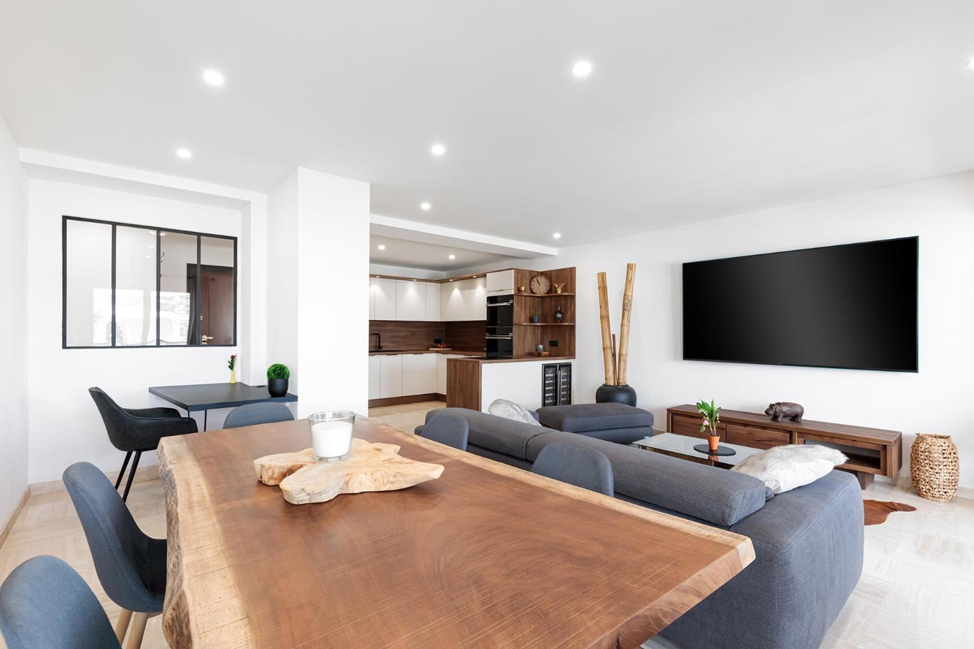 Spacieux Appartement De 114 M2 A 5 Min Des Plages - Proximite Tous Commerces Et Transports 昂蒂布 外观 照片